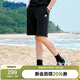 FILA FUSION斐樂(lè )潮牌【章昊同款】針織五分褲男2025夏季時(shí)尚休閑短褲