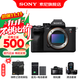 索尼（SONY） ILCE-7RM5 全畫(huà)幅微單數碼相機 雙影像畫(huà)質(zhì)旗艦 （ILCE-7RM5/A7R5/A7RM5）打鳥(niǎo) 單機【綠野包+電+充+屏+清】 官方標配