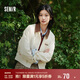 森馬外套女小個子鹽系百搭潮流寬松春秋撞色翻領(lǐng)夾克109524108003