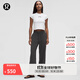lululemon丨Zip-Pleat 女士拉鏈褶飾可調節長(cháng)褲 *常規偏短 LW5GXNS 石墨灰 S
