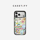 CASETIFY Sukeydockey系列 手帳貼紙 適用于iPhone17/16/15 Air/Pro/Max 蘋(píng)果手機殼 透明黑框Magsafe iPhone 17 Pro Max