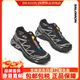Salomon XT-6 GTX防水黑銀色薩洛蒙潮流休閑戶(hù)外男女徒步跑步鞋 黑銀(474506) 防水版 42