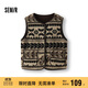 森馬（Semir）馬甲女冬季仿羊羔毛雙面穿圓領(lǐng)內搭2025慵懶復古上衣109725103003