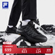 FILA 斐樂(lè )官方雪狼2+戶(hù)外跑鞋男鞋2025冬季新款越野跑鞋徒步運動(dòng)鞋 駿馬黑-BB 41