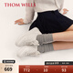 THOM WILLS【成毅同款】ThomWills內增高小白鞋女厚底trainer加絨板鞋夏季 白色 WG862(織物內里) 36 /5碼