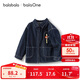巴拉巴拉balaOne寶寶襯衫牛仔外套男童女童2025秋裝寬松208325102203