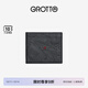 個(gè)樂(lè )經(jīng)典羊皮短款錢(qián)包手工真皮多卡位卡夾卡包情侶禮物 經(jīng)典黑（木馬）