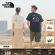 北面（The North Face）【都市經(jīng)典系列】短袖T恤小熊 情侶款男女戶(hù)外圓領(lǐng)25年夏季8F5R QLI/米白色 L /175