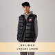 加拿大鵝（Canada Goose）Crofton 男士羽絨馬甲戶(hù)外休閑外套大鵝羽絨服 經(jīng)典升級 2229M 61 黑色 L