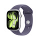 Apple/蘋(píng)果 Watch S11 智能手表46毫米銀色鋁金屬表殼霧紫色運動(dòng)型表帶M/L 【GPS】