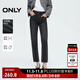 ONLY2025秋季新款修身顯瘦高腰九分褲直筒褲牛仔褲女|125149038 J09深牛仔灰色 M M標準褲長(cháng)