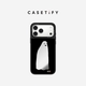 CASETIFY小鬼 鏡面黑框 手機殼 適用于iPhone 17 Pro Max