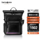 新秀麗（Samsonite）男士雙肩包15.6英寸電腦包商務(wù)高端牛皮革書(shū)包生日禮物 TM3
