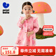 迷你巴拉巴拉女童寶寶純棉連衣裙甜美2025秋季新款【藝術(shù)家聯(lián)名】 紅色調(diào)00366 110 cm