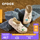 crocs卡駱馳蝸輪洞洞鞋男女同款戶外休閑鞋|208776 水泥灰-160 41 /42(260mm)