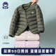 嘿小鵝三防秋冬季鵝絨服兒童輕薄羽絨服男童女童中大童校服內膽羽絨內搭 深綠 三防輕暖90白鵝絨 160 親子成人可穿
