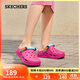 斯凱奇（SKECHERS）怪獸洞洞鞋涼鞋女士秋季厚底泡泡鞋軟底沙灘鞋溯溪鞋111581