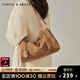 CinvaiKrose包包女包復古小拎包女式2025新款輕奢通勤高級感時(shí)尚托特包 棕色