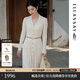 歌力思（ELLASSAY）2025秋季新款100%綿羊毛溫柔氣質(zhì)修身針織連衣裙女EWU363M00400 珠光白 XS