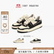FOOT INDUSTRY 足下工業(yè)「品牌經(jīng)典」90s滑板鞋運動(dòng)休閑復古訓練板鞋男女百搭 黑色/米白 42
