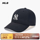 MLB帽子男女情侶同款純色休閑百搭棒球帽運動(dòng)帽3ACPB225N-50BKS-F