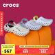 crocs卡駱馳檀健次同款波波洞洞鞋|207937 大氣灰-1FT 43(270mm)
