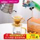 HARIOHARIO&DUKE MIKE聯(lián)名V60濾杯手沖濾滴式咖啡杯濾杯套裝濾杯玻璃杯 龍年限定1-2人份手沖套裝
