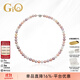 GiO珠寶 彩色淡水珍珠項鏈珠串毛衣鏈生日禮物送老婆 8.5-9.5mm 43cm