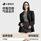 小野和子灰色西裝半身裙女2025新款春夏季防走光高腰a字包臀短裙