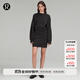 lululemon丨Scuba 女士長(cháng)袖衛衣裙 LW1DW1S 黑色 XS /4