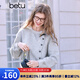 百圖betu女裝2025春季新款衛(wèi)衣圓領(lǐng)不對稱設(shè)計時尚長袖衛(wèi)衣女2502T11 淺灰 M （淺灰預(yù)售10/03發(fā)貨）
