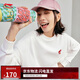 李寧衛衣女圓領(lǐng)愛(ài)心刺繡寬松廓形運動(dòng)上衣AWDU790