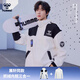 Hummel【展軒同款】秋冬季夾克外套男女三合一抓絨內膽登山服戶(hù)外休閑 白色（三合一抓絨內膽） L 【建議145-160斤】