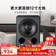 諾普聲（Nobsound）【升級款】 SW-120家庭影院有源低音炮音響  12寸超重低音音箱大功率發(fā)燒音箱家用客廳 SW-120 旗艦升級款
