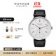 NOMOS格拉蘇蒂Tangente180自動(dòng)機械德表透底男表帶日歷日內瓦鐘表獎
