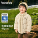 巴拉巴拉男童羽絨服襯衫式假兩件外套2025冬裝潮【商場(chǎng)同款】201425107111