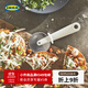 宜家（IKEA）UPPFYLLD烏普菲爾德披薩刀烤箱烘焙工具廚房神器比薩餅工具披薩鏟 灰白比薩餅切刀
