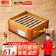 湘松實(shí)木取暖器家用暖腳器客廳木質(zhì)烤火箱辦公室烘腳神器烤火爐電火桶取暖爐節能電火盆腳踏暖腳神器 38*31CM升級單人款【智能控溫-過(guò)熱保護】