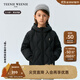 Teenie Weenie Kids【小吐司輕羽絨】小熊童裝男女童保暖三防羽絨服 黑松露小吐司（黑色） 120