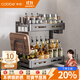 卡貝（cobbe）廚房置物架調料架臺面廚具收納調味品儲物架子刀架多功能架子雙層