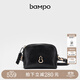 半坡飾族（bampo）新款葫蘆貝殼手機包牛皮植鞣時(shí)尚單肩手拿包零錢(qián)女包生日禮物 墨碳黑