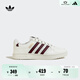 adidas NY 90 STRIPES經(jīng)典運(yùn)動(dòng)板鞋男女阿迪達(dá)斯三葉草 漢玉白/紅色/金色   37