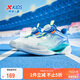 特步（XTEP）兒童童鞋小童氫風(fēng)旋鈕扣密網(wǎng)科技運動(dòng)跑鞋 帆白/普魯士藍 30碼