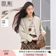 香影白色立領(lǐng)皮衣外套女2025秋季新款超好看機車(chē)風(fēng)短款pu夾克上衣 鷺白 M 160/84A/95-110斤