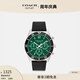 蔻馳（COACH）奧萊男士COLE腕表手表百搭，44MM 黑色