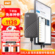 西部數據（WD）移動(dòng)固態(tài)硬盤(pán)（Nvme PSSD）My Passport隨行SSD Type-C接口  深空灰 | 2TB  高速加密 官方標配