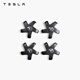 特斯拉（Tesla）官方 Model 3 碳纖維輪轂螺帽套件
