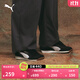 彪馬（PUMA）劉憲華同款復古跑鞋紅色薄底T頭鞋男女EASY RIDER 399028 黑色-白-10 41