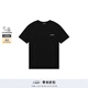 WE11DONE中性男女同款經(jīng)典字母LOGO寬松時(shí)尚圓領(lǐng)T恤 黑色 S