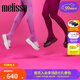 Melissa（梅麗莎）厚底復古摩登時(shí)尚女果凍拖鞋32818 灰色 38